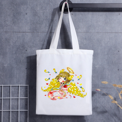 인쇄된 Logoprinting Ecofriendly 화포 끈달린 가방 재사용할 수 있는 Customizable