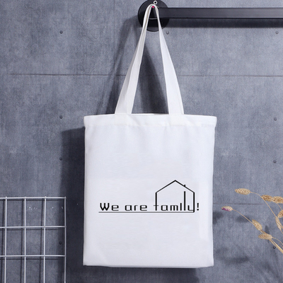 인쇄된 Logoprinting Ecofriendly 화포 끈달린 가방 재사용할 수 있는 Customizable