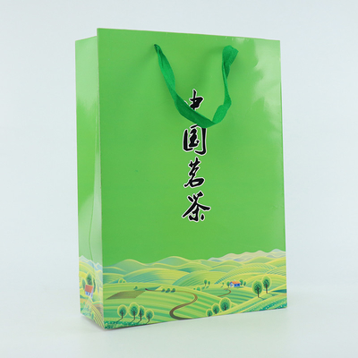 녹차 포장지 선물 상자 핸드백 고급 환경 보호